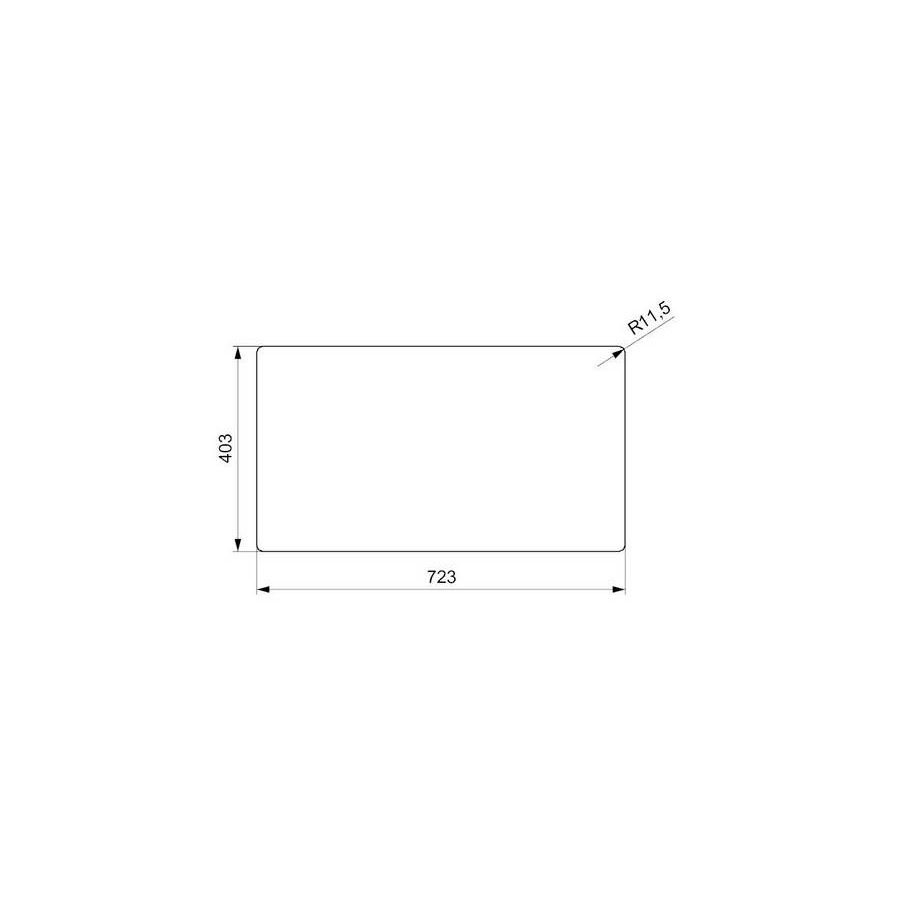 Sudoper Reginox New York 72X40 (L) Inox
