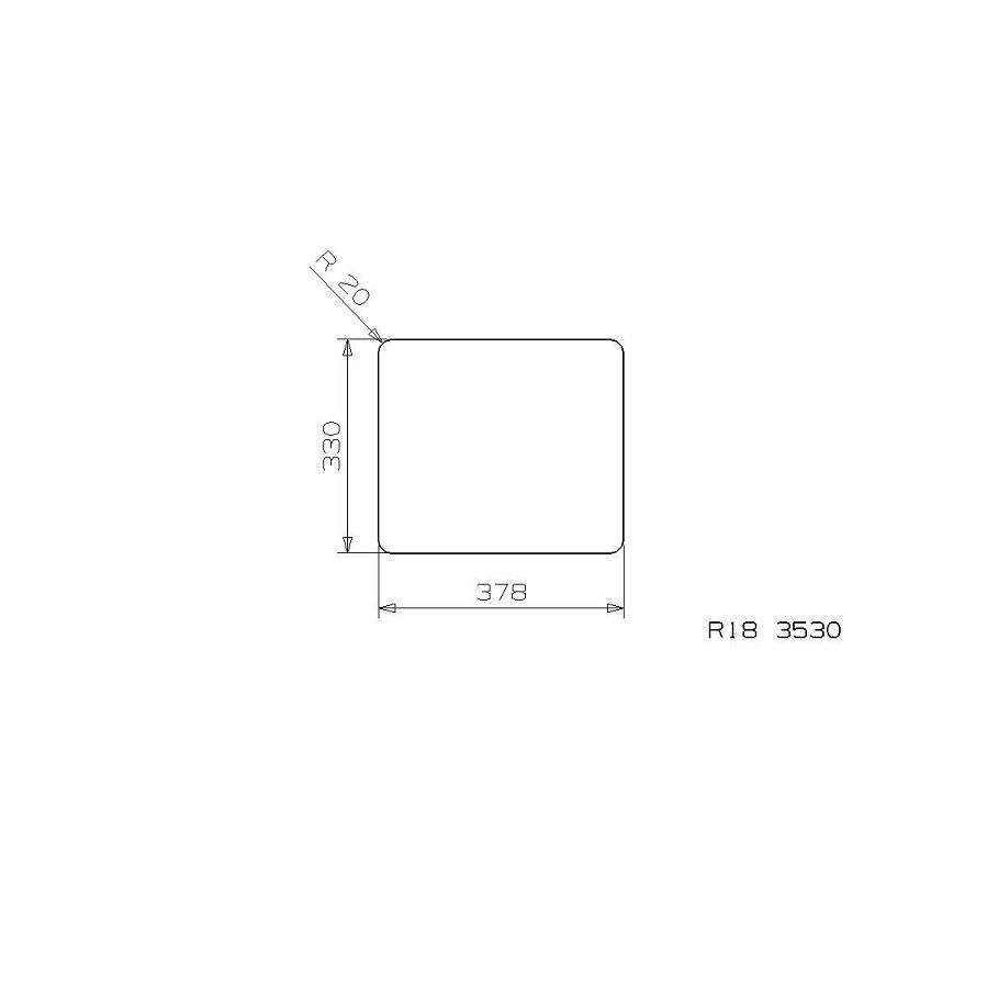 Sudoper Reginox R18 3530 (R)