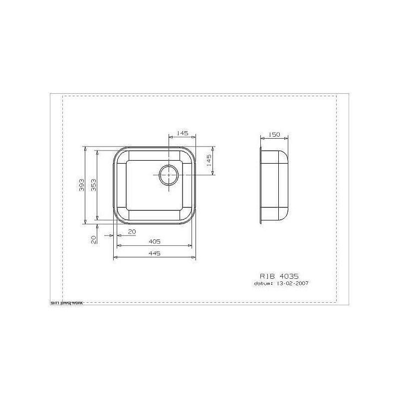 Sudoper Reginox R18 4035 OKG