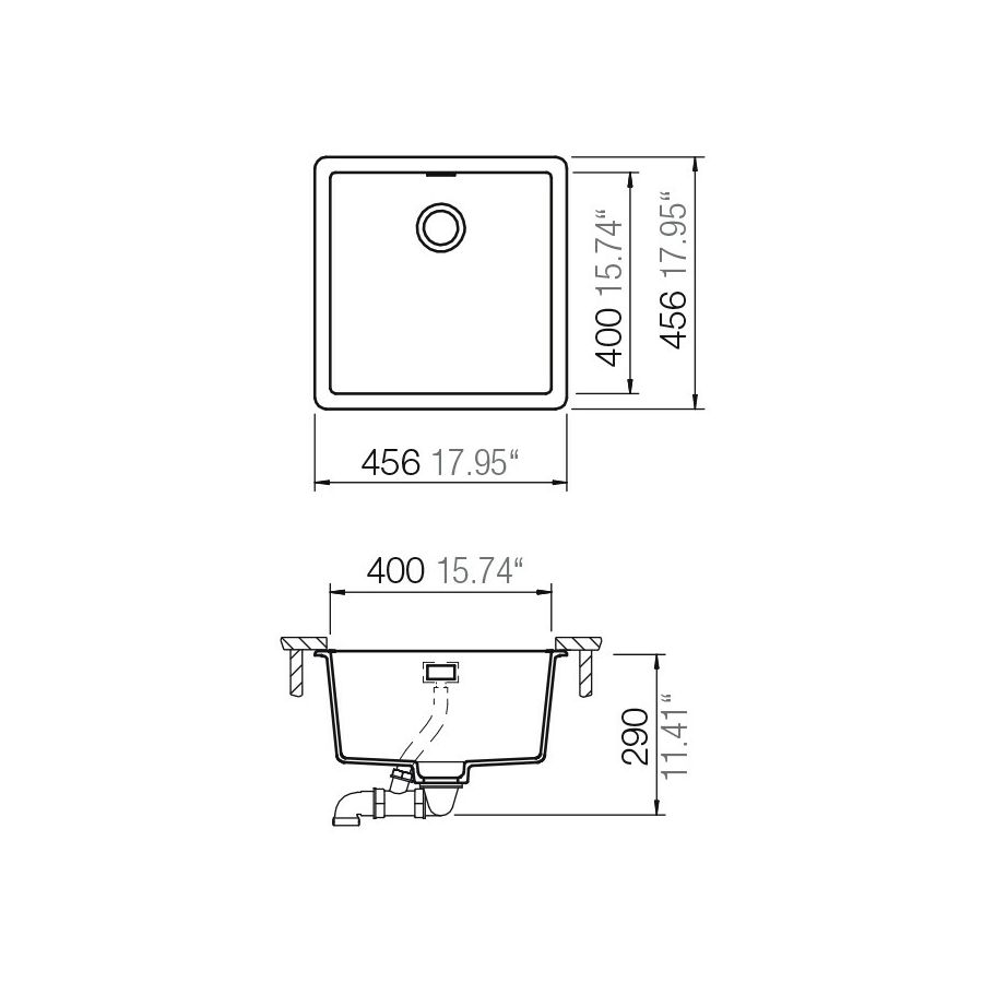 Sudoper Schock Greenwich N-100