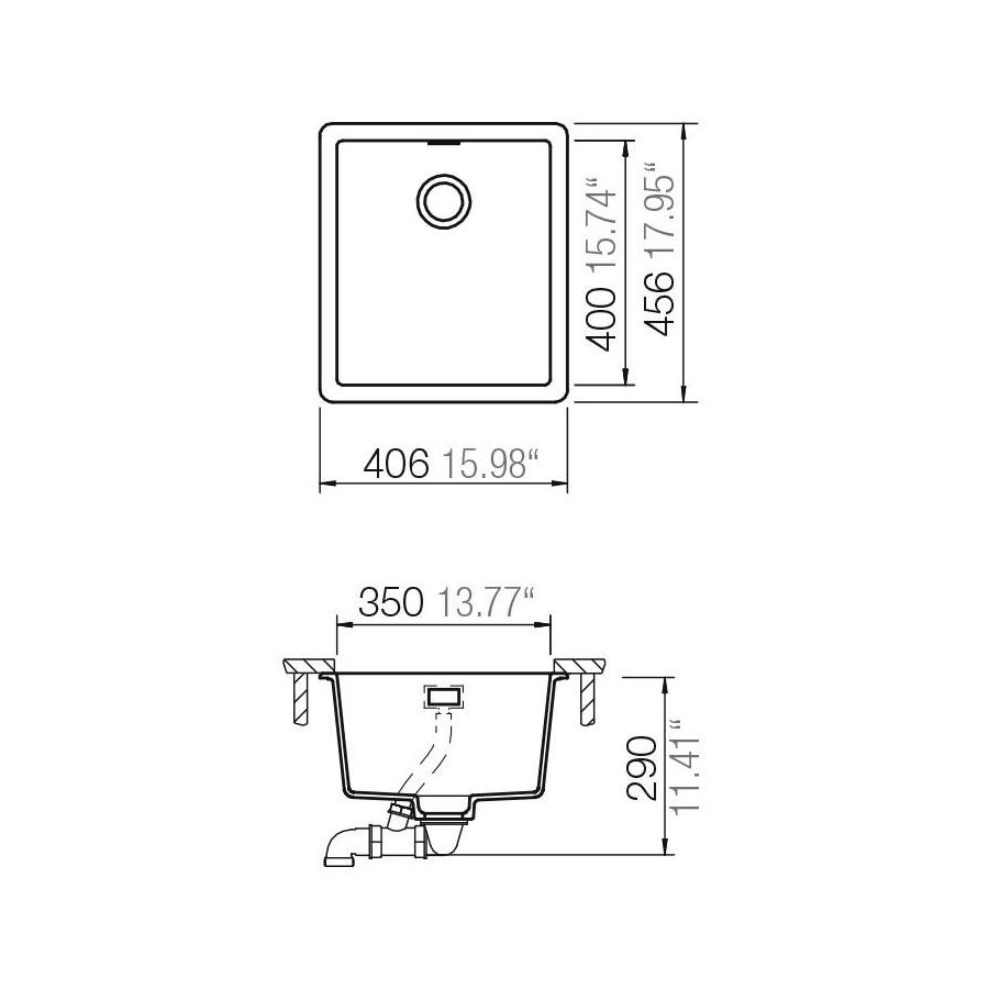 Sudoper Schock Greenwich N-100S