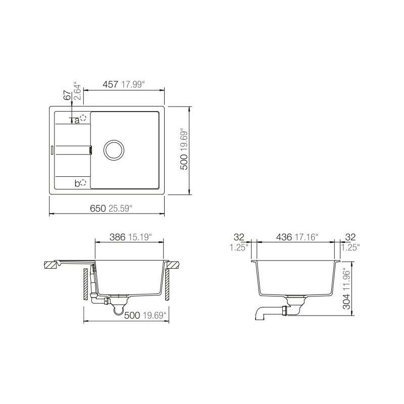 Sudoper Schock Manhattan D-100