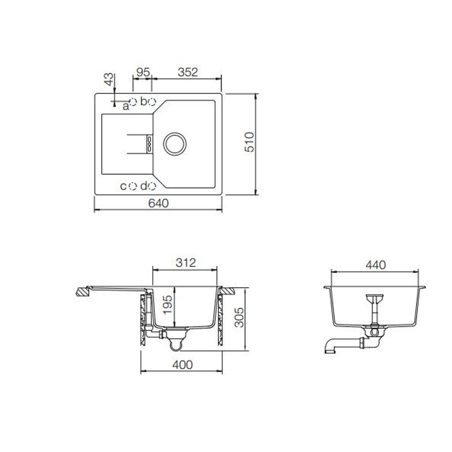 Sudoper Schock Manhattan D-100XS