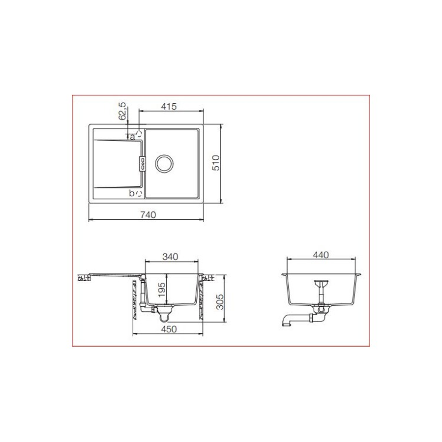 Sudoper Schock Mono D-100S puro