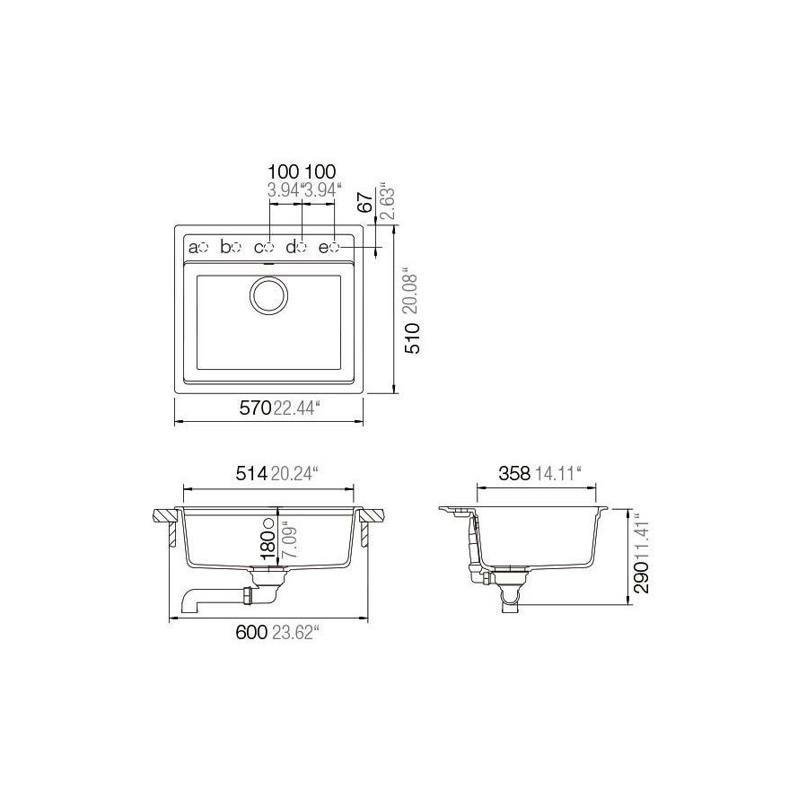 Sudoper Schock Mono N-100 total black