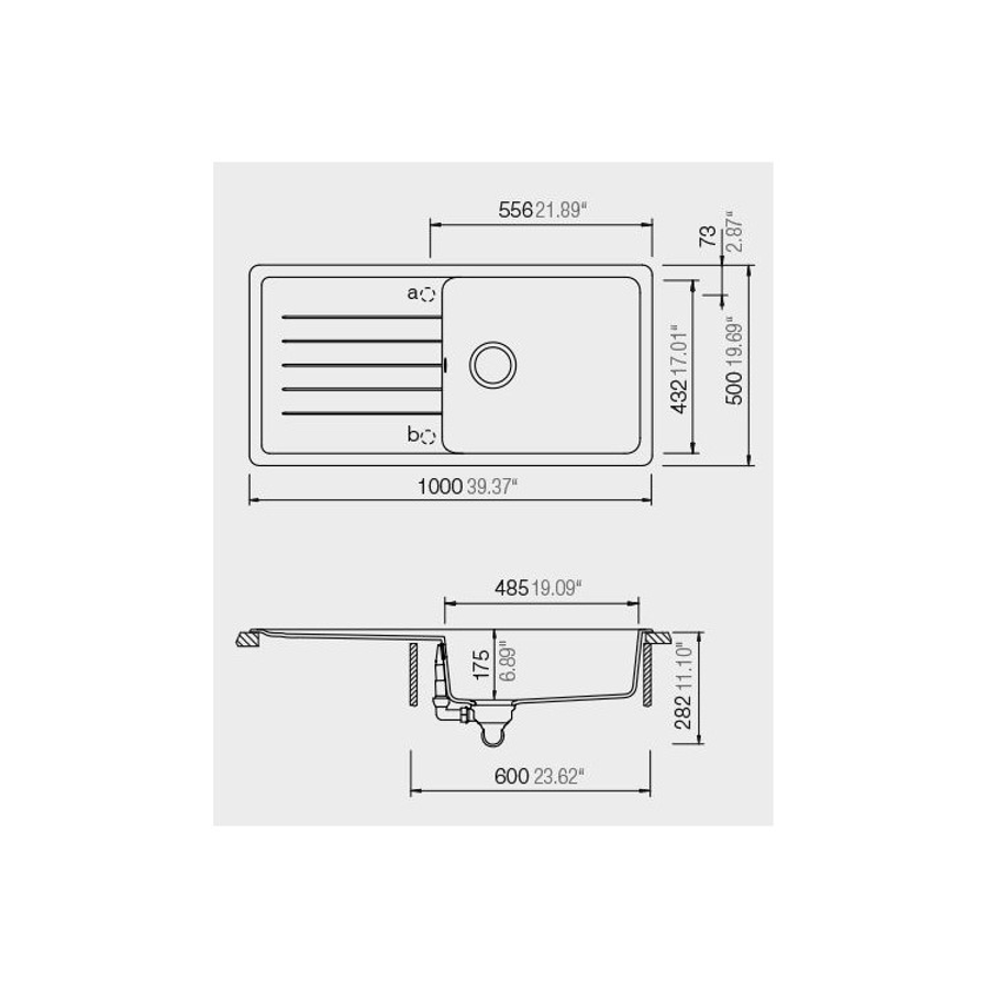 Sudoper Schock Toledo D-100L