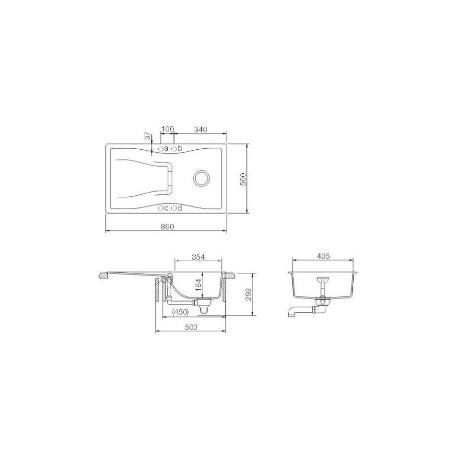 Sudoper Schock Waterfall D-100