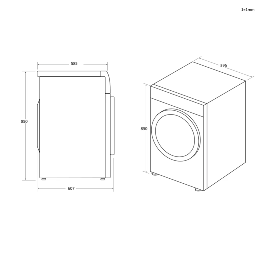Sušilica rublja Candy CSOE H7A2DE-S WiFi