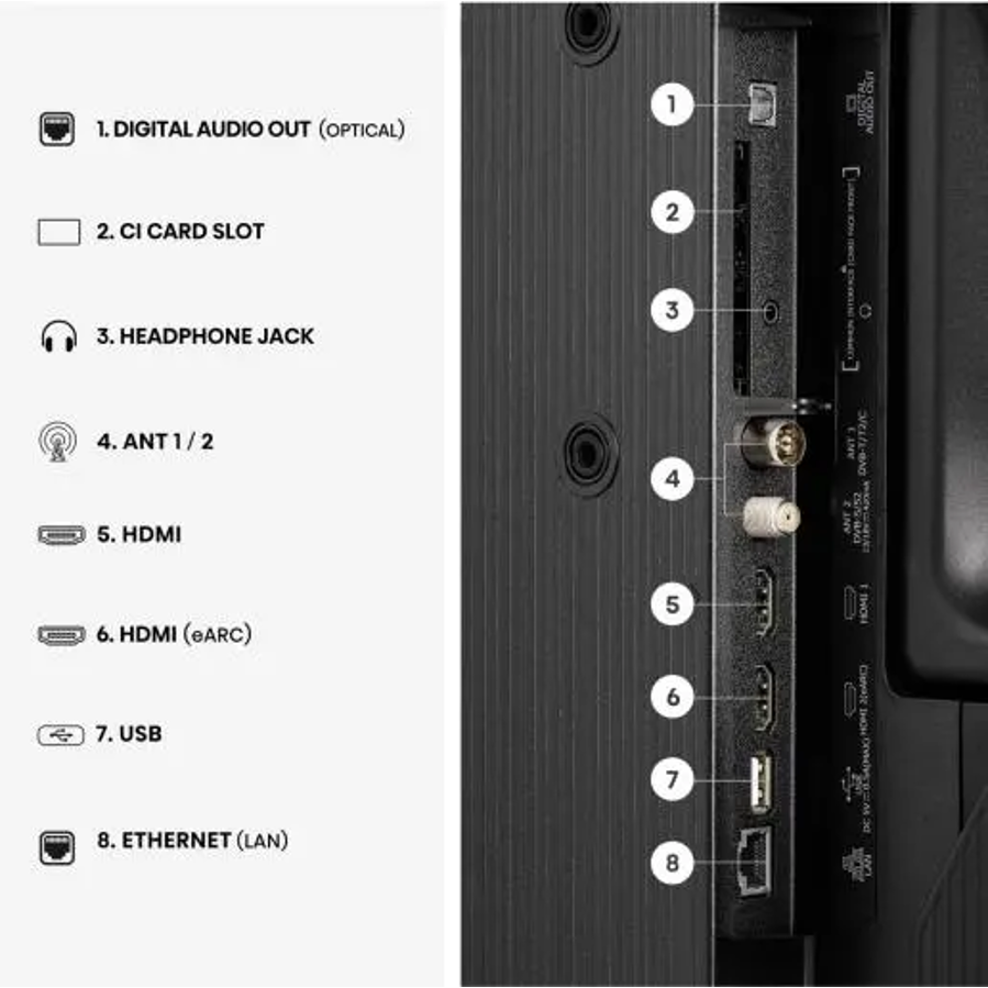 Televizor Hisense 40A5S FHD QuantumDot VidaaOS