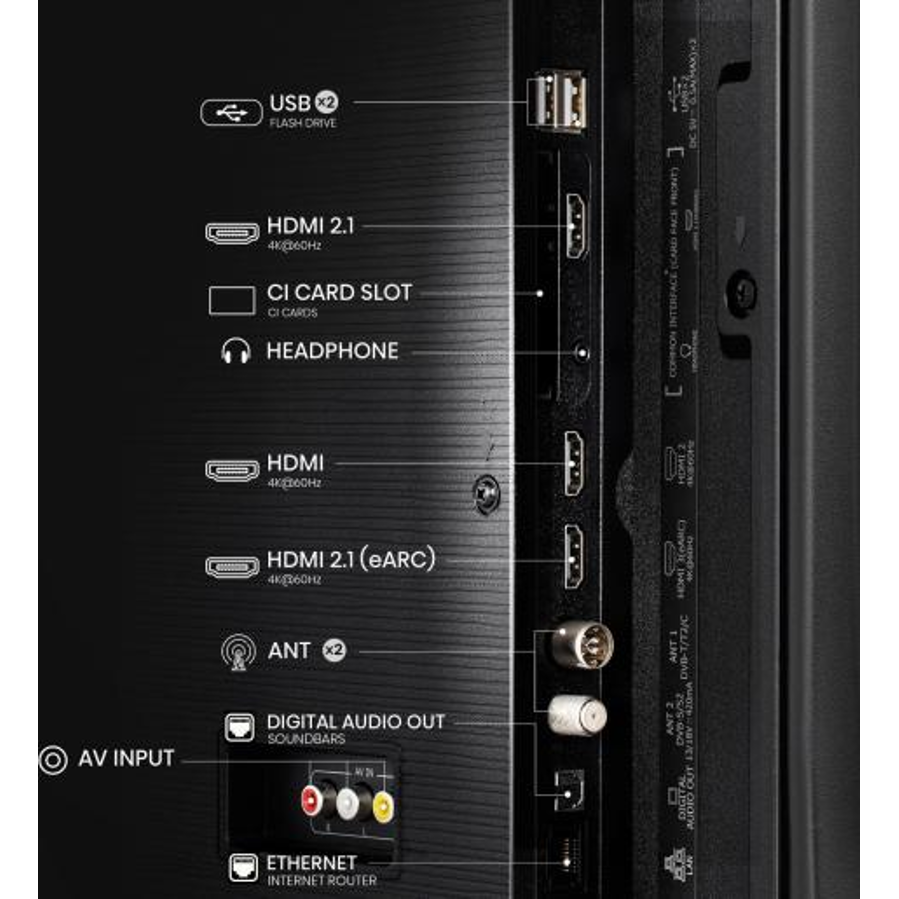 Televizor Hisense 43A6Q UHD 4K VidaaU8.5