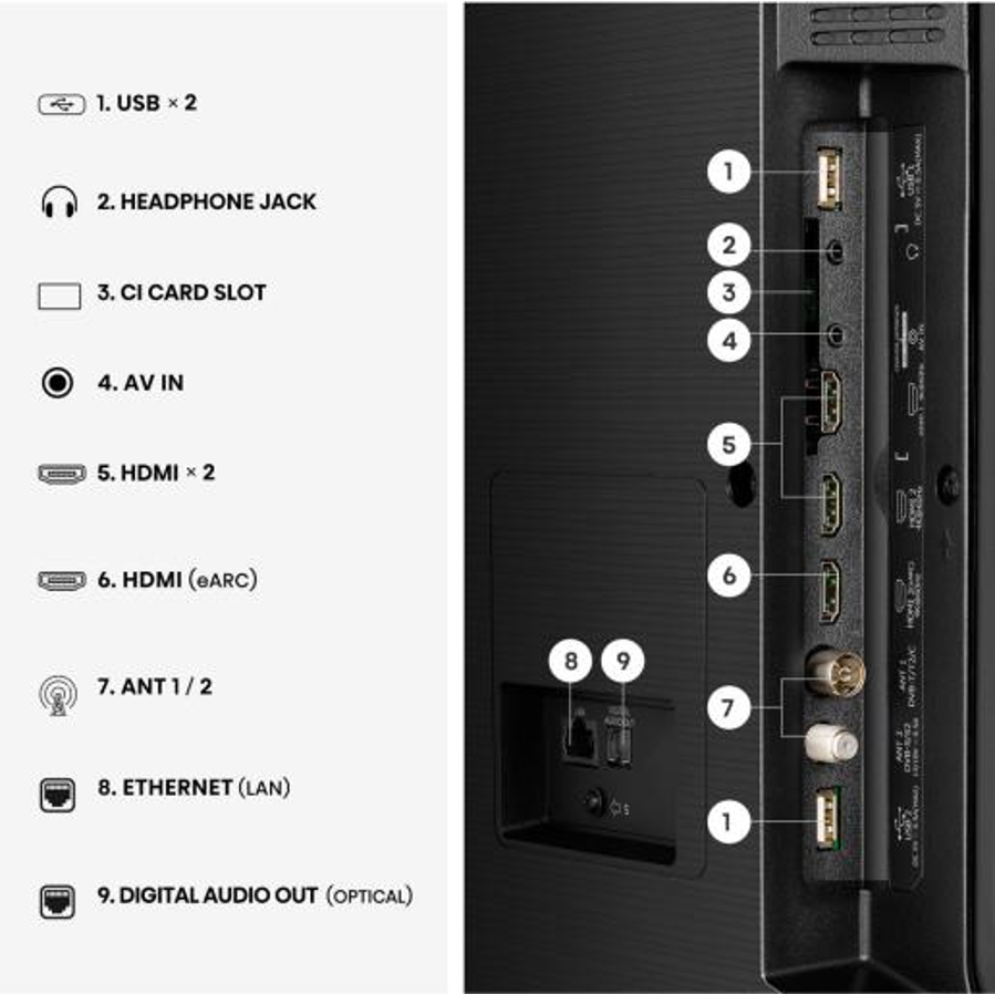Televizor Hisense 43A7S UHD QuantumDot 4K VidaaOS