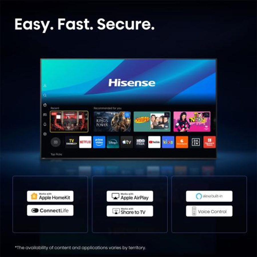 Televizor Hisense 50A6S UHD 4K VidaaOS