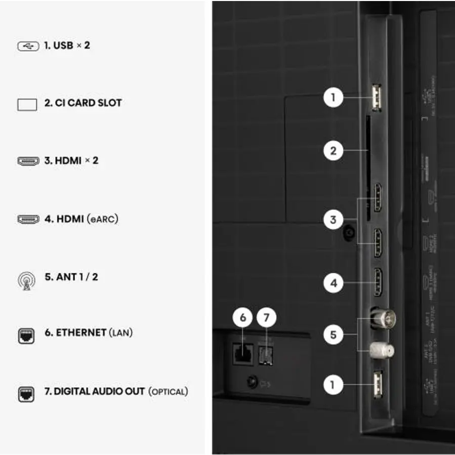 Televizor Hisense 50A7S UHD QuantumDot 4K VidaaOS