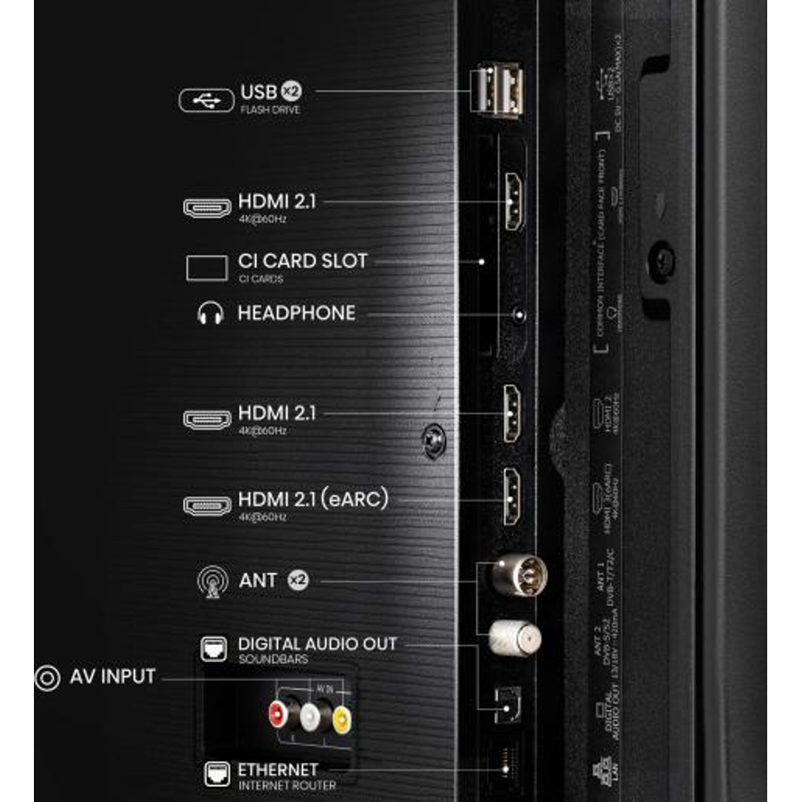 Televizor Hisense 58E7Q UHD QuantumDot 4K VidaaU9