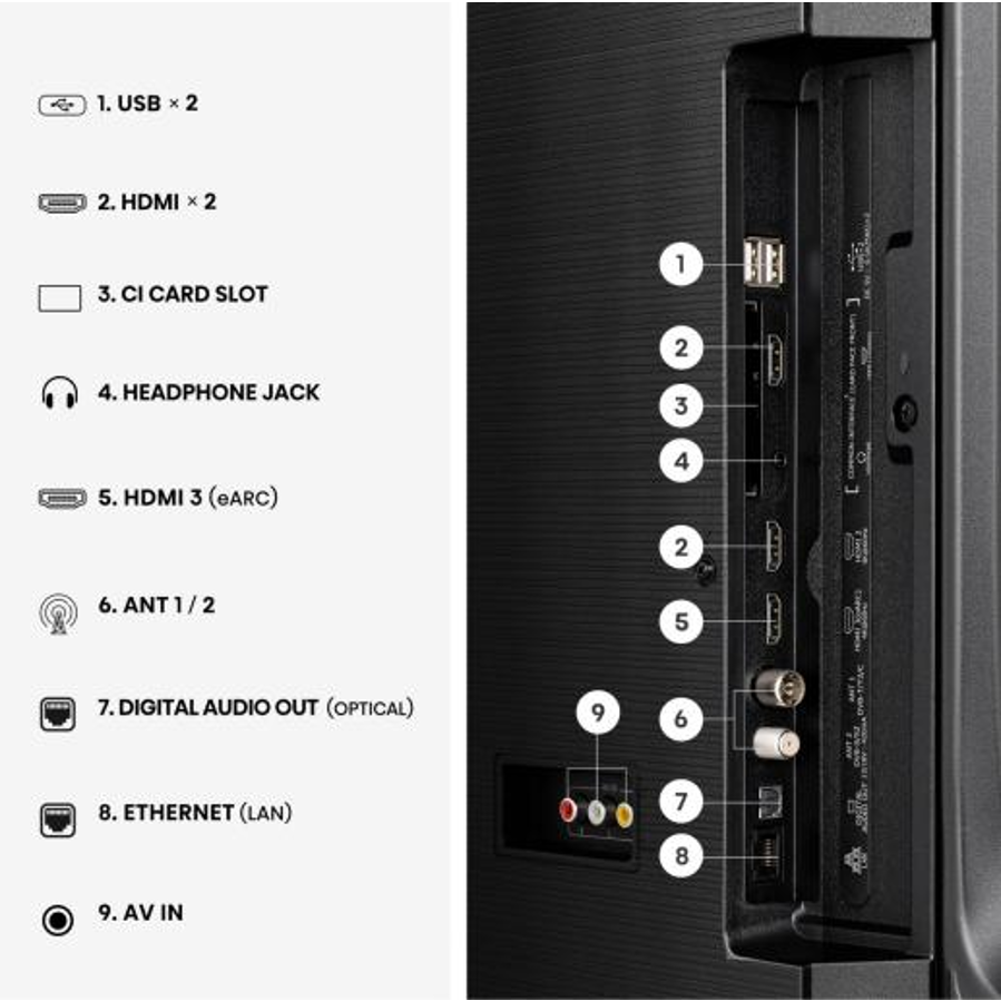 Televizor Hisense 58E7S UHD QuantumDot 4K VidaaOS