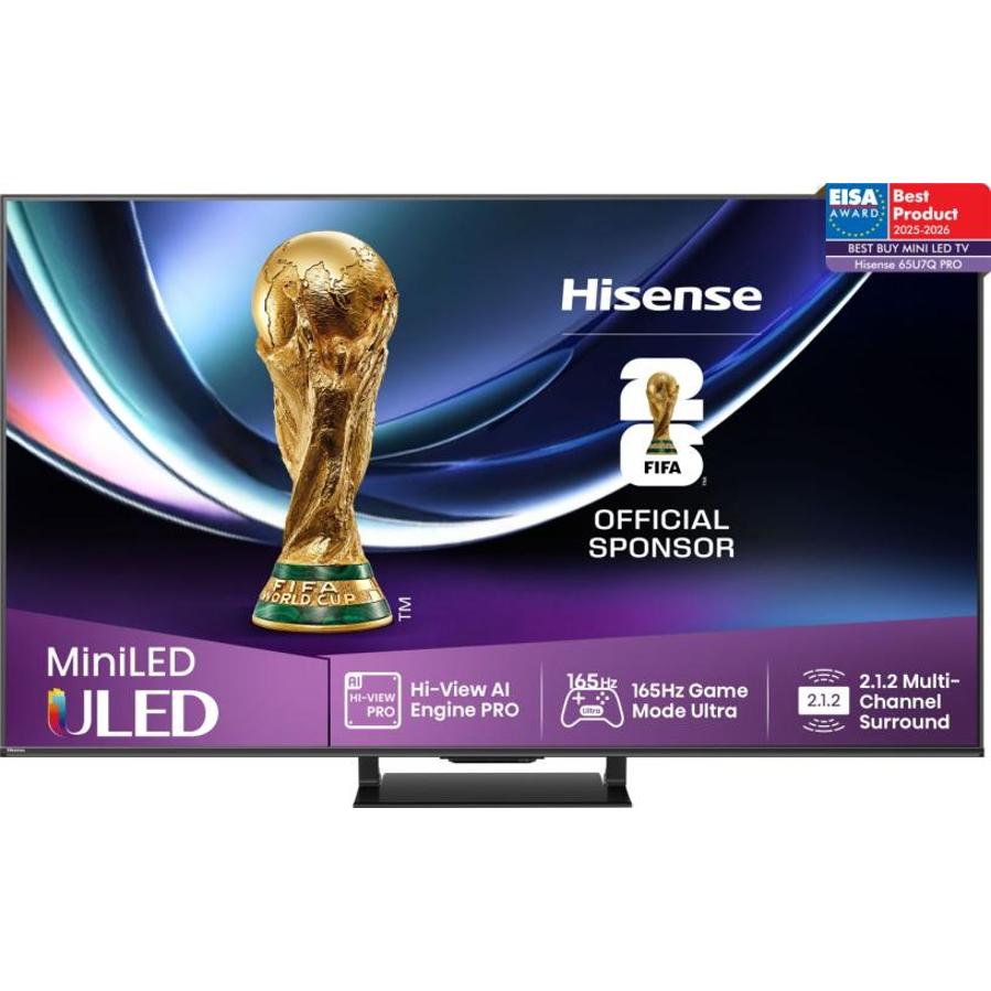 Televizor Hisense 65U7Q PRO ULED MiniLED 4K VidaaU9