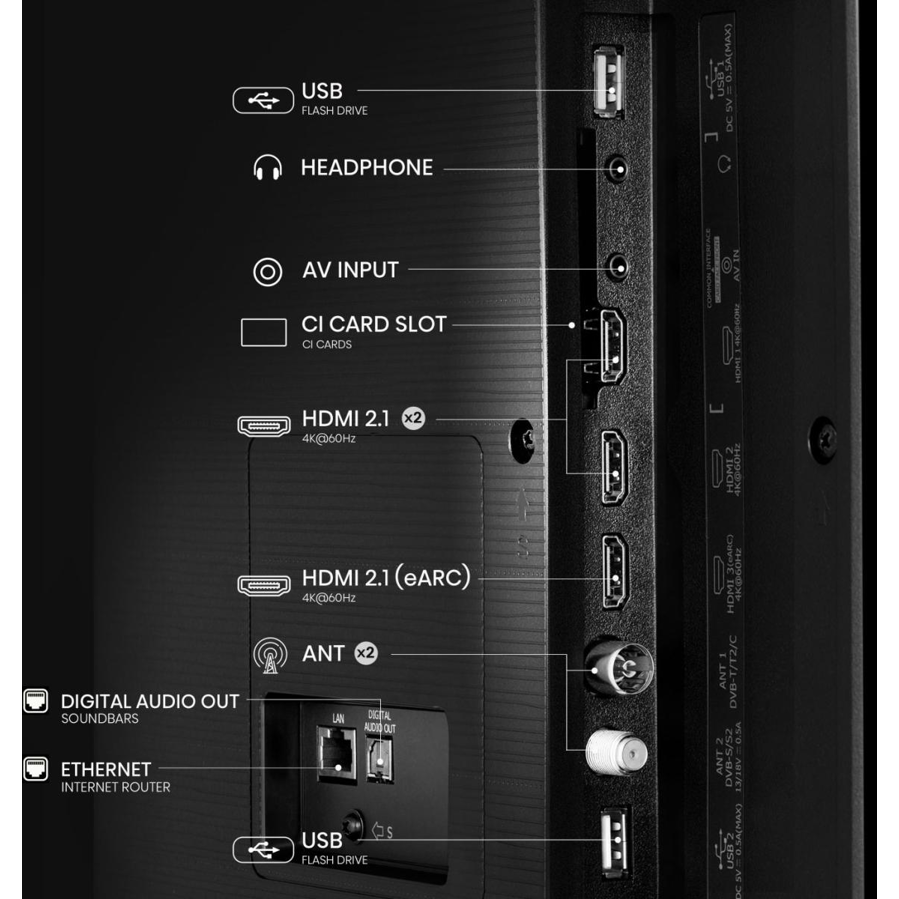 Televizor Hisense 85E7Q UHD QuantumDot 4K VidaaU9