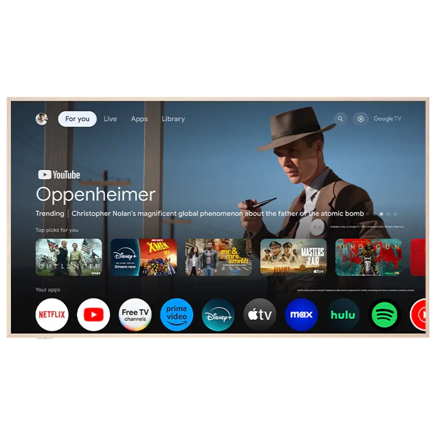 Televizor TCL 65A300W NXTVISION QLED 4K GoogleTV