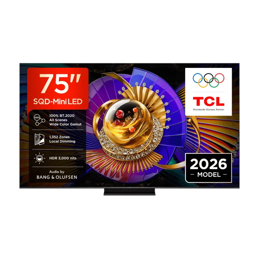 Televizor TCL 75C7L SQD-MiniLED 4K 144Hz GoogleTV Bang&Olufsen