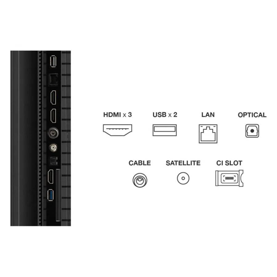 Televizor TCL 75P7K QLED 4k GoogleTV