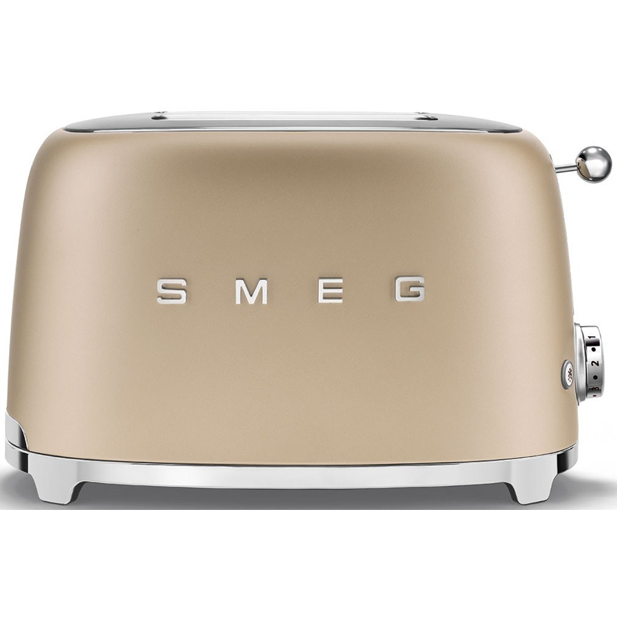 Toster Smeg TSF01CHMEU mat šampanjac