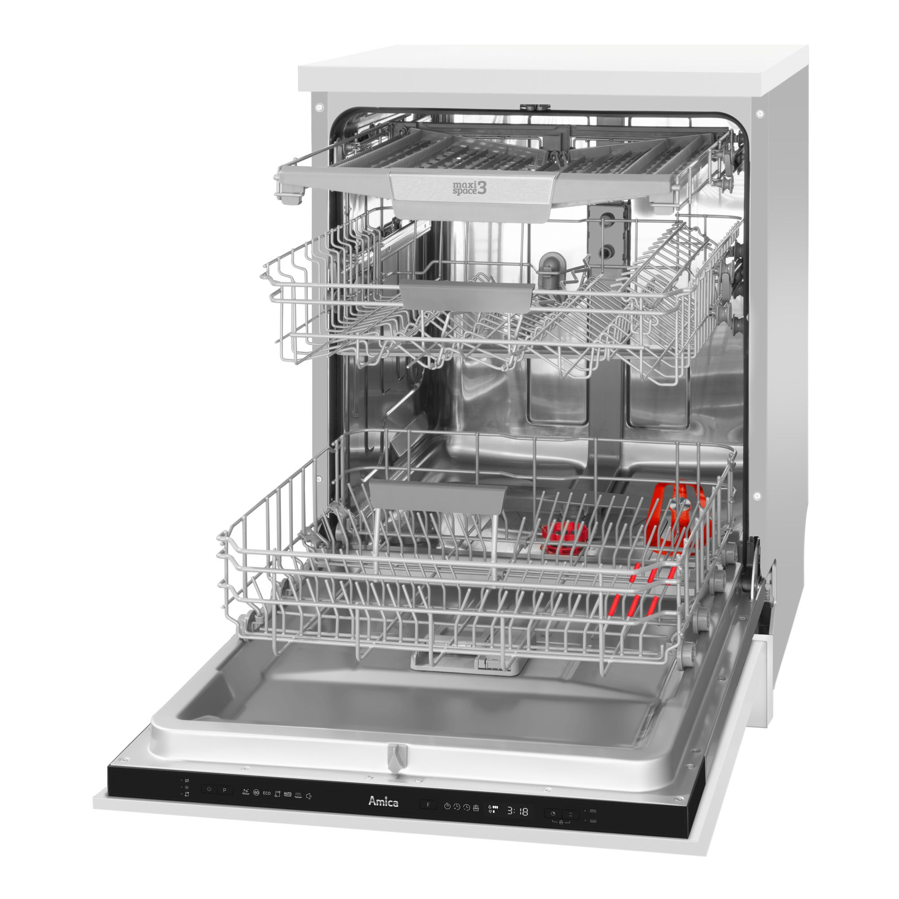 Ugradbena perilica posuđa Amica DIM64C7EMONqH