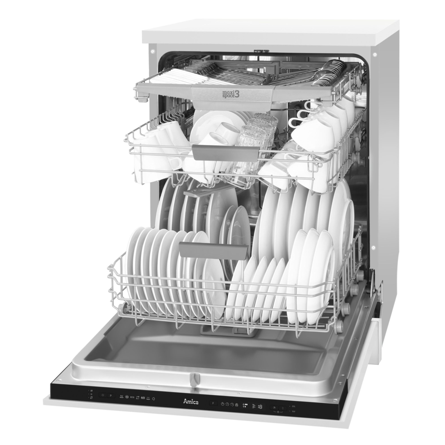 Ugradbena perilica posuđa Amica DIM64C7EMONqH