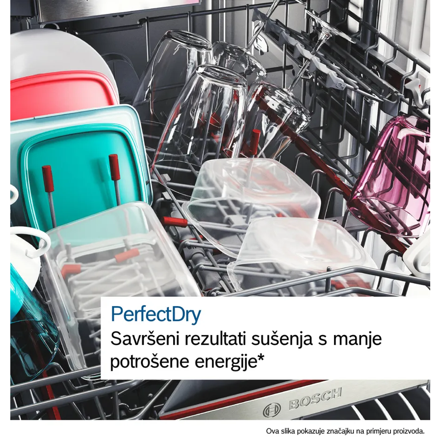 Ugradbena perilica posuđa Bosch SBV8TCX01E - 87cm WiFi Zeolith EfficientDry