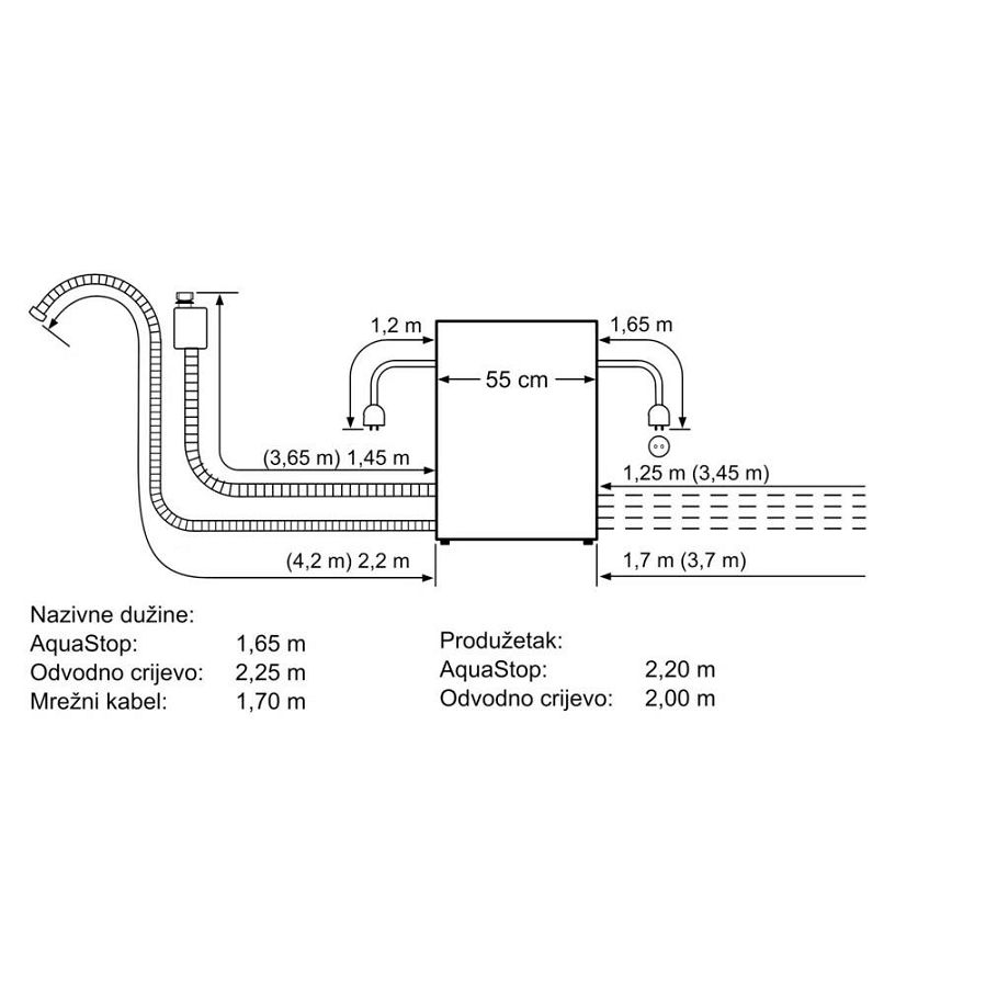 Ugradbena perilica posuđa Bosch SCX6ITB00E mini