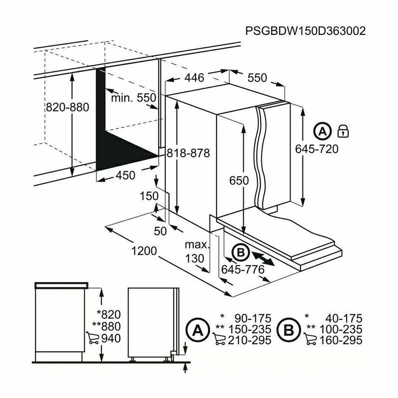Ugradbena perilica posuđa Electrolux EEM43200L
