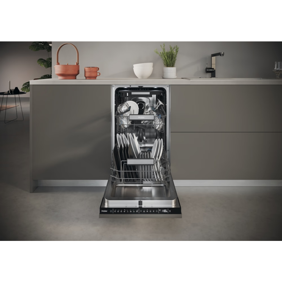 Ugradbena perilica posuđa Haier XI1C1TB4LPCFB AirDry WiFi