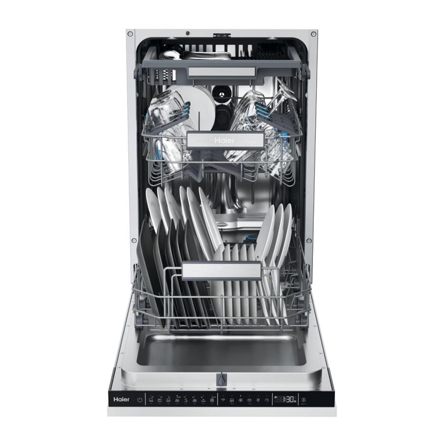 Ugradbena perilica posuđa Haier XI1C1TB4LPCFB AirDry WiFi