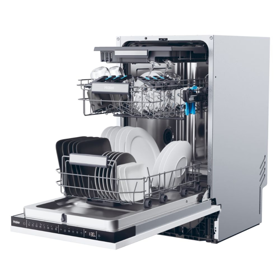 Ugradbena perilica posuđa Haier XI1C3TB2FB AirDry WiFi