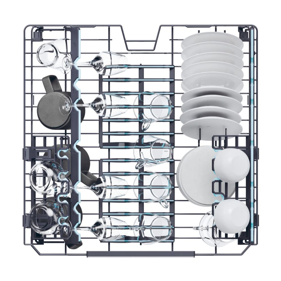 Ugradbena perilica posuđa Haier XI6B0M3PB AirDry WiFi