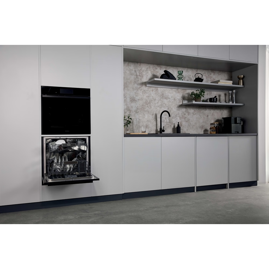 Ugradbena perilica posuđa Haier XPI8D9FFB AirDry WiFi