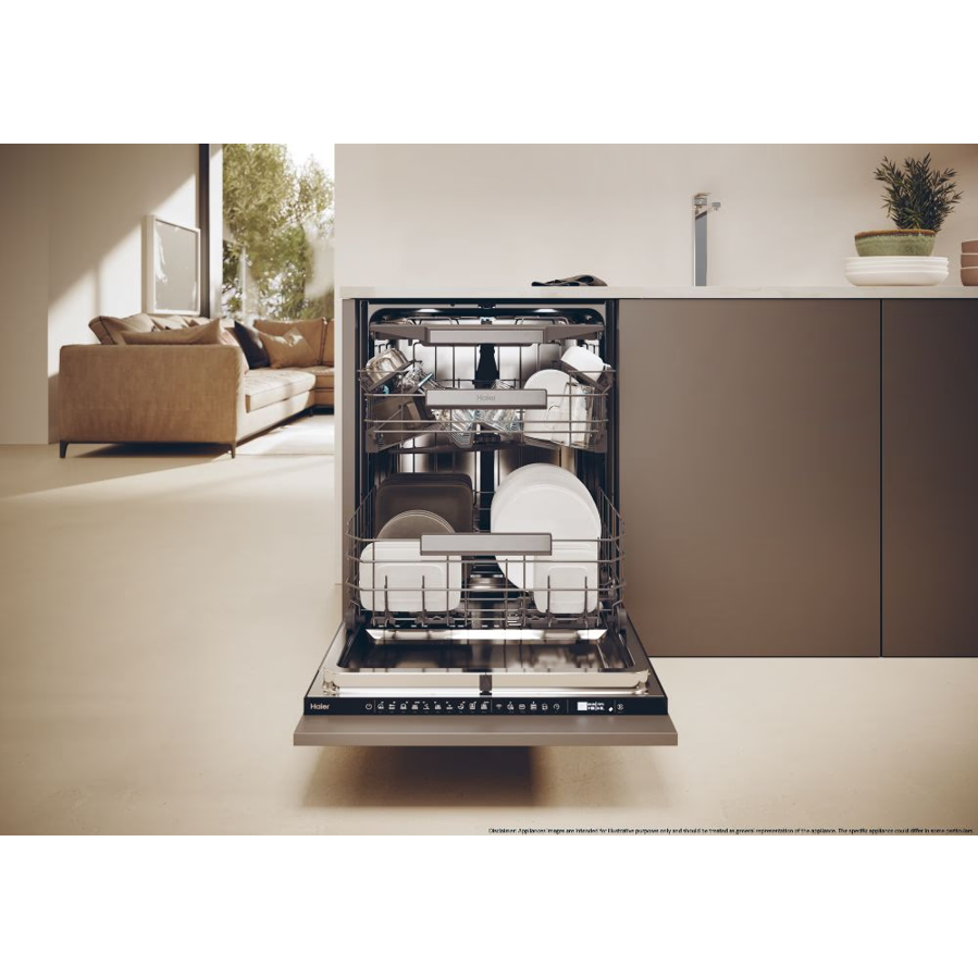 Ugradbena perilica posuđa Haier XS4A4M4PB AirDry WiFi