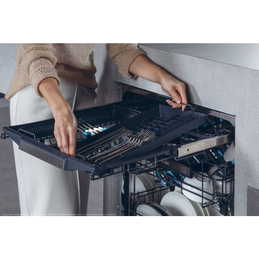 Ugradbena perilica posuđa Haier XS6A0M4PDB AirDry WiFi