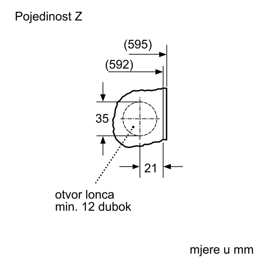 Ugradbena perilica rublja Bosch WIW28542EU