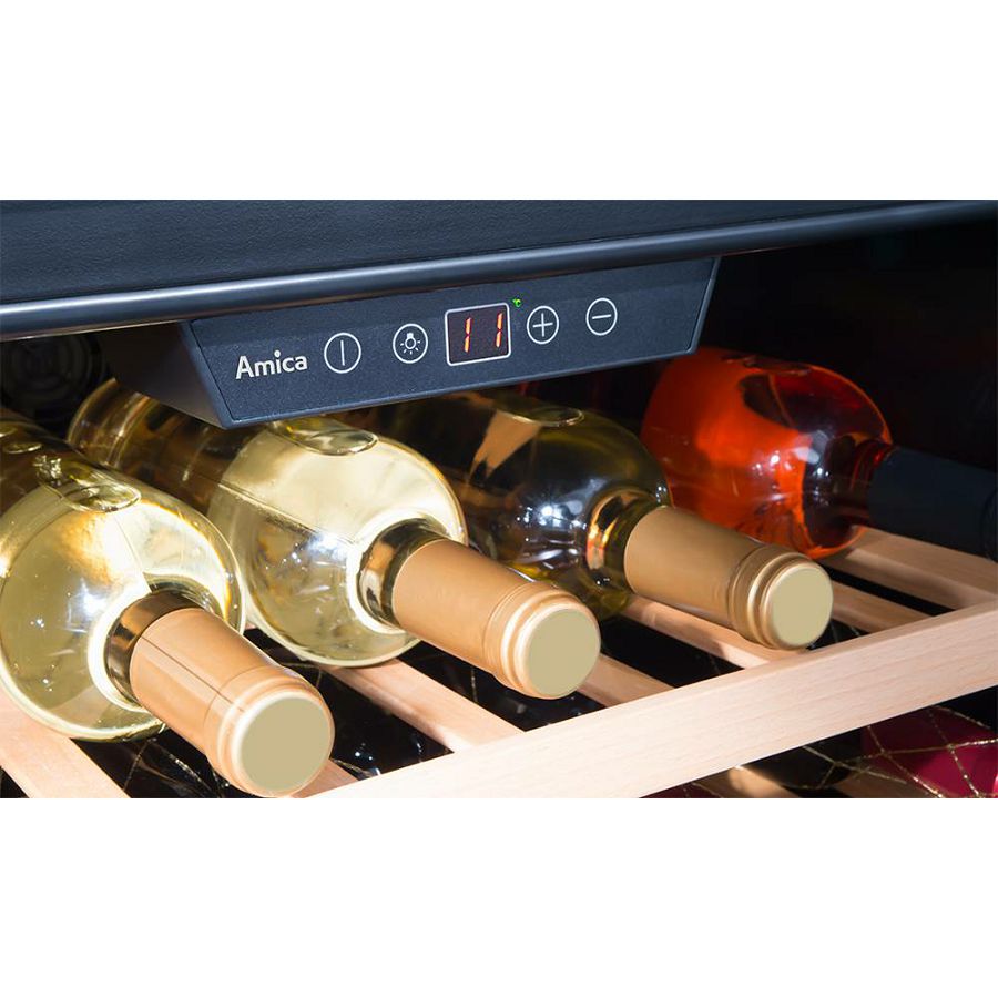Podpultni hladnjak za vino Amica WCF1K30B20.1