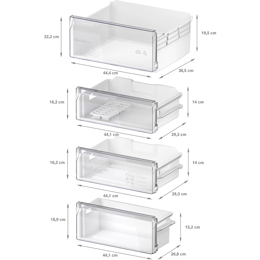 Ugradbeni hladnjak Bosch KIN96NSE0 194cm
