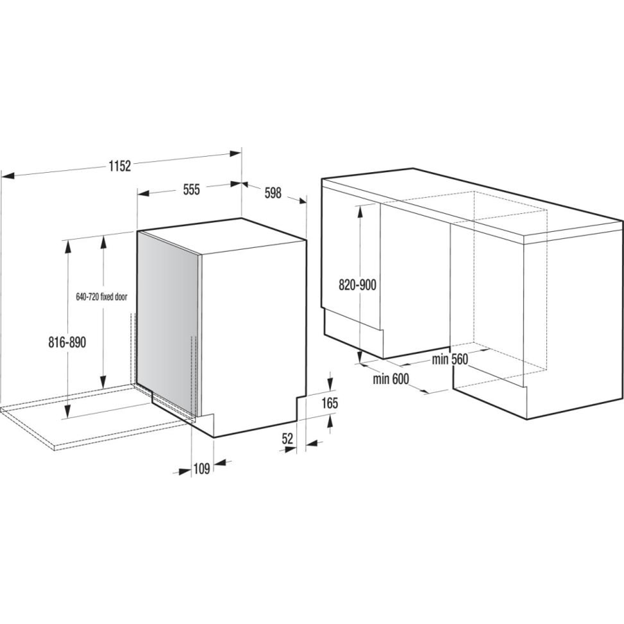 Ugradbeni hladnjak Bosch KIN96NSE0 194cm