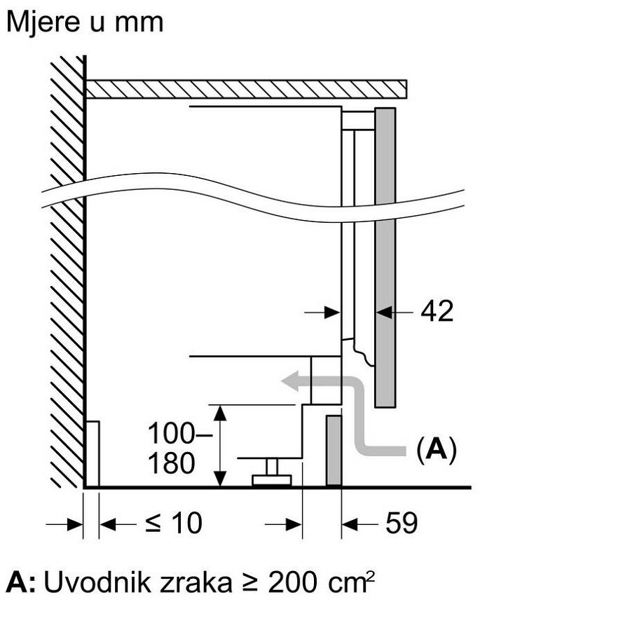 Podpultni hladnjak Bosch KUL22VFD0 WiFi