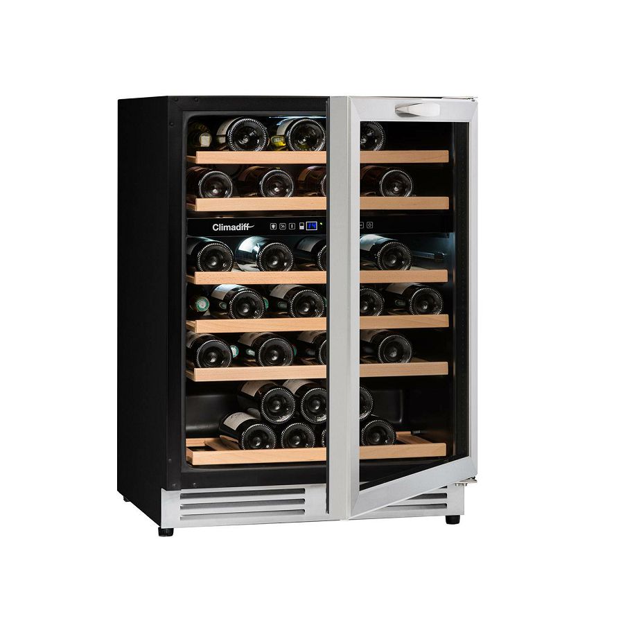 Podpultni hladnjak za vino Climadiff CBU51D1X - 82cm