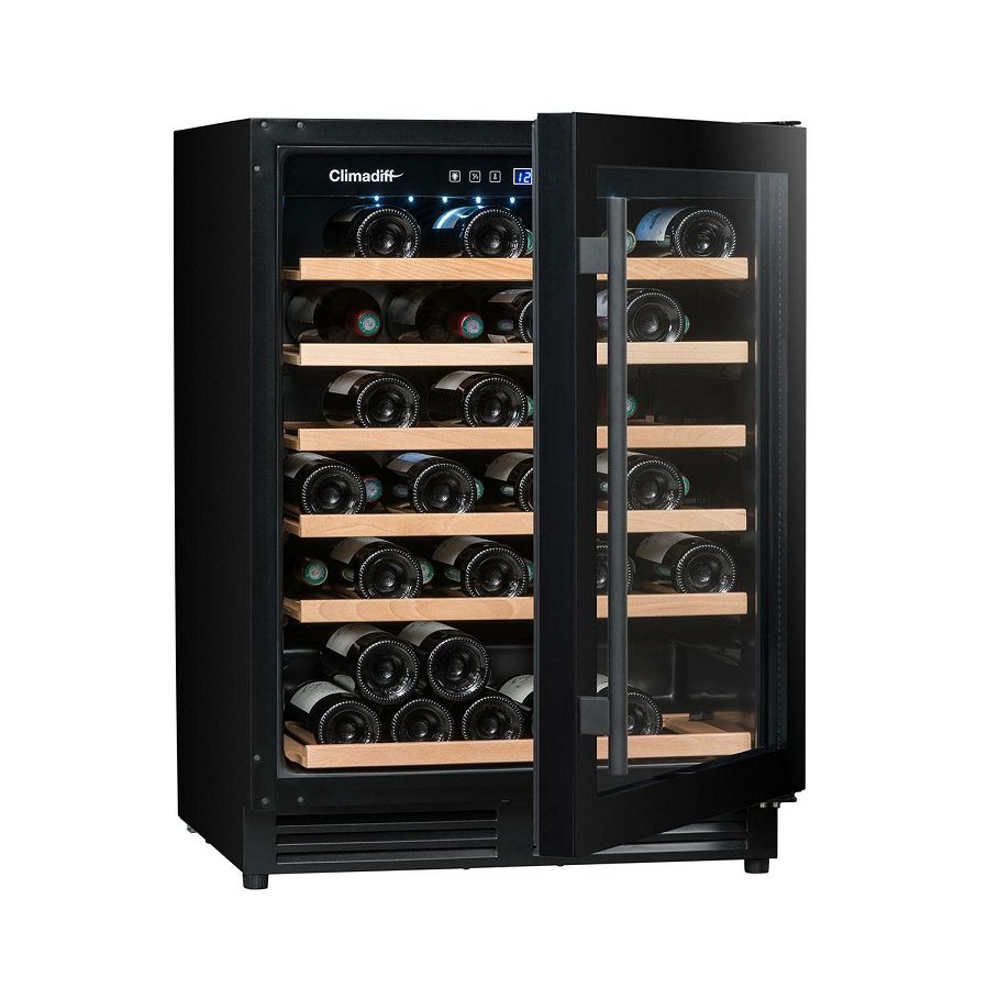 Podpultni hladnjak za vino Climadiff CBU51S2B - 82cm