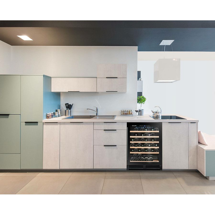 Podpultni hladnjak za vino Climadiff CBU51S2B - 82cm