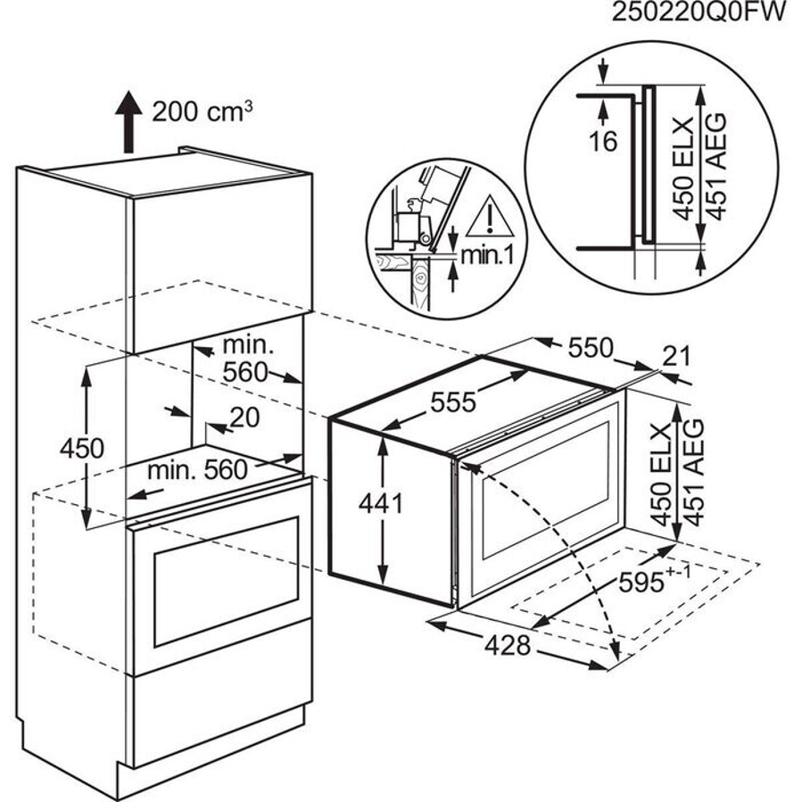Ugradbeni hladnjak za vino AEG NKW8P21KAT MatBlack