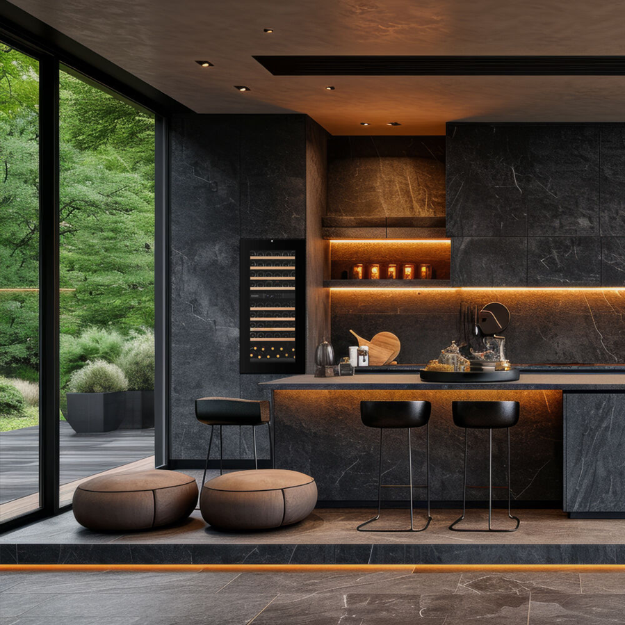 Ugradbeni hladnjak za vino Dunavox DXB-65.154DB.TO