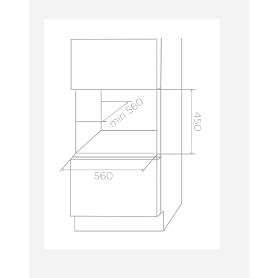 Ugradbeni hladnjak za vino Elica Veritas BI24BL PRF0191773