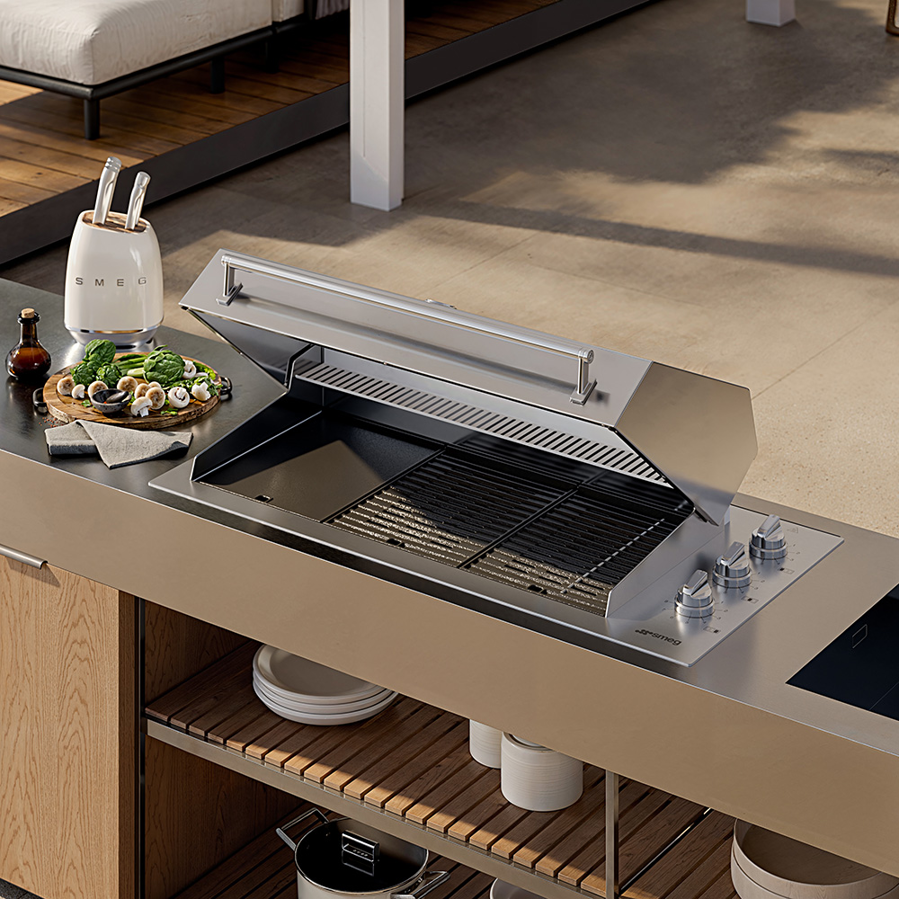 Ugradbeni roštilj Smeg BBQE12X Outdoor
