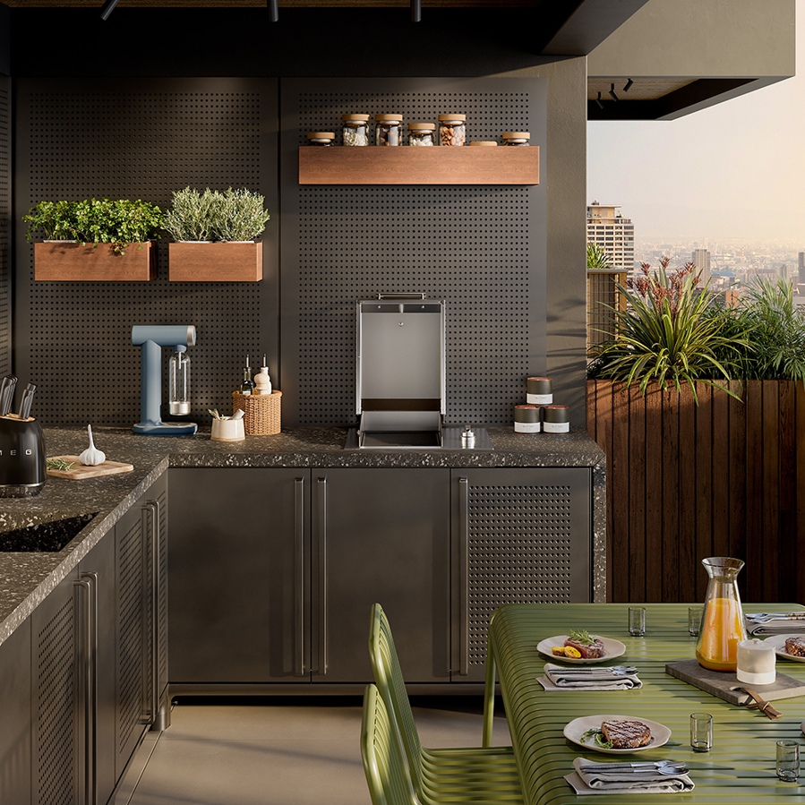 Ugradbeni roštilj Smeg BBQE60X Outdoor